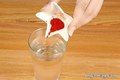 فلفل قرمز و آب جوش برای زخم معده