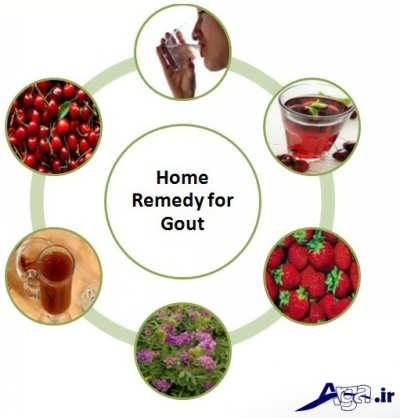 درمان خانگی نقرس