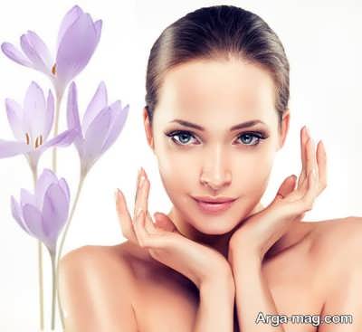 خواص گلبرگ زعفران برای پوست