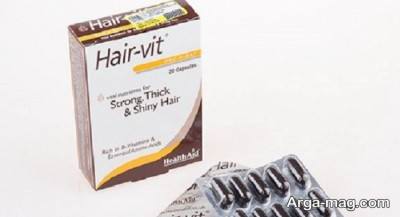 هیر ویت دارای ویتامین های مورد نیاز مو می باشد