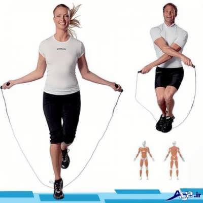 طناب زندن ورزش هوازی