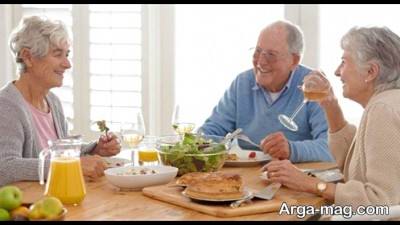 غلات صبحانه مخصوص افراد سالمند