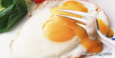 مقدار کالری تخم مرغ