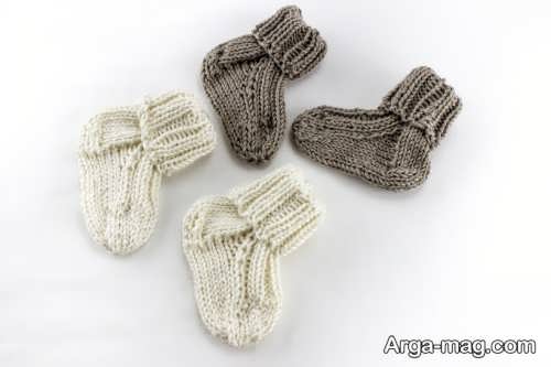 جوراب بافت ساده