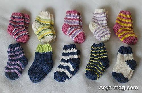 مدل جوراب بافتنی