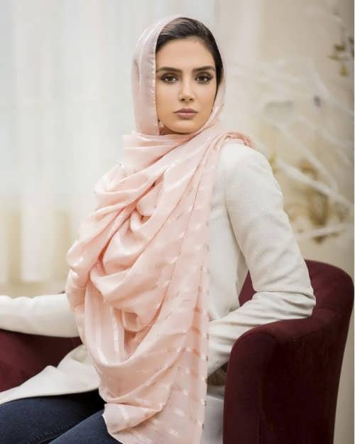 مدل بستن شال