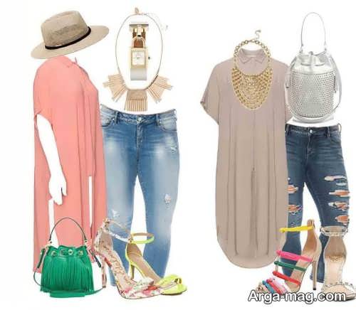 مدل لباس مناسب اندام مثلثی 