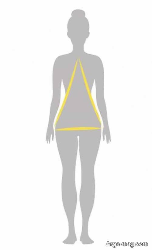 فرم اندام مثلثی 