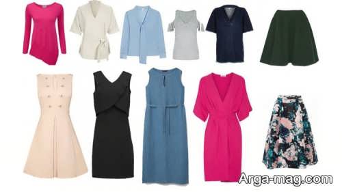 مدل لباس فرم اندام مثلثی 