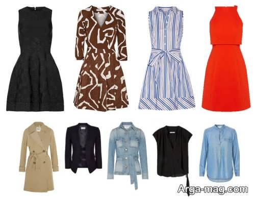 لباس مناسب اندام مثلثی و اندام مثلث وارونه 