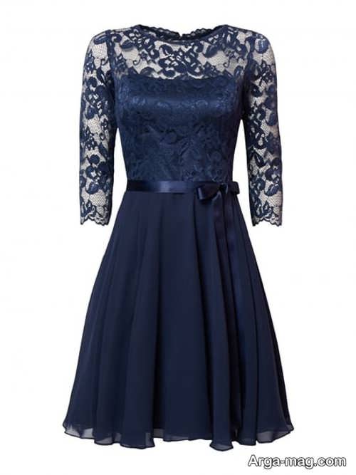 مدل پیراهن مجلسی گیپور 