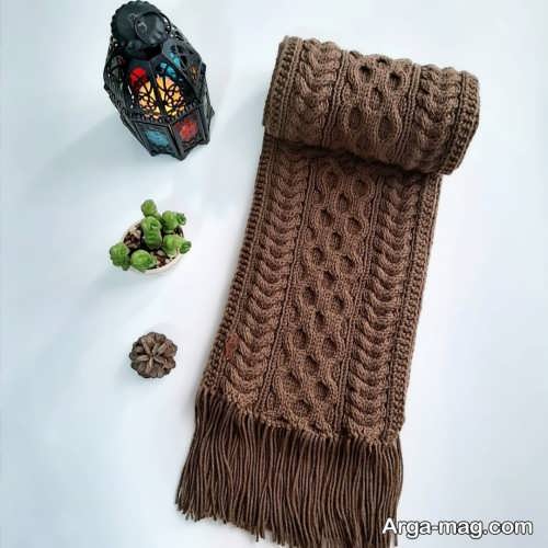 شال گردن طرح دار