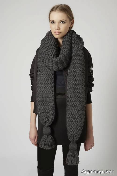 شال گردن شیک و ساده