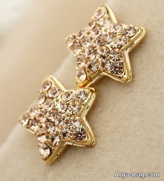 گوشواره کارشده بچه گانه 