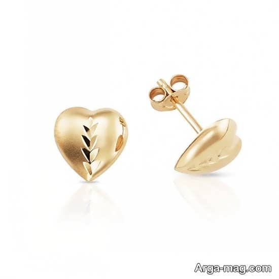 گوشواره طلا مدل شیک بچه گانه 