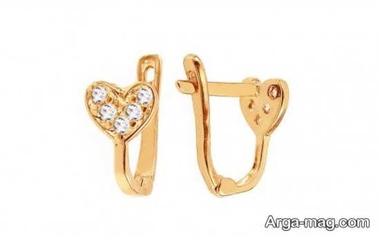 مدل گوشواره طلا بچه گانه جدید 