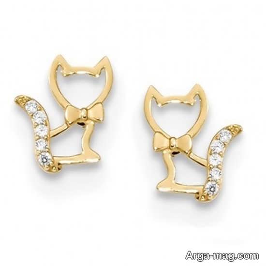 گوشواره بچه گانه طرح ظریف و فانتزی 