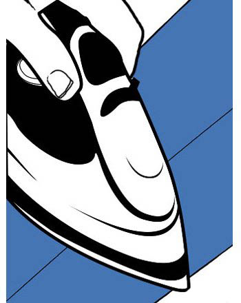 اتو کردن کت و شلوار مردانه