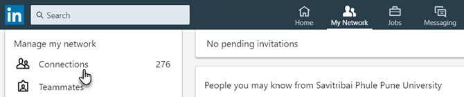 بلاک کردن در لینکدین