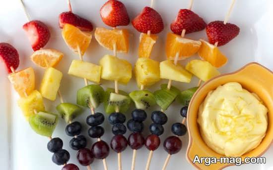 تزیین هنرمندانه میوه عید نوروز