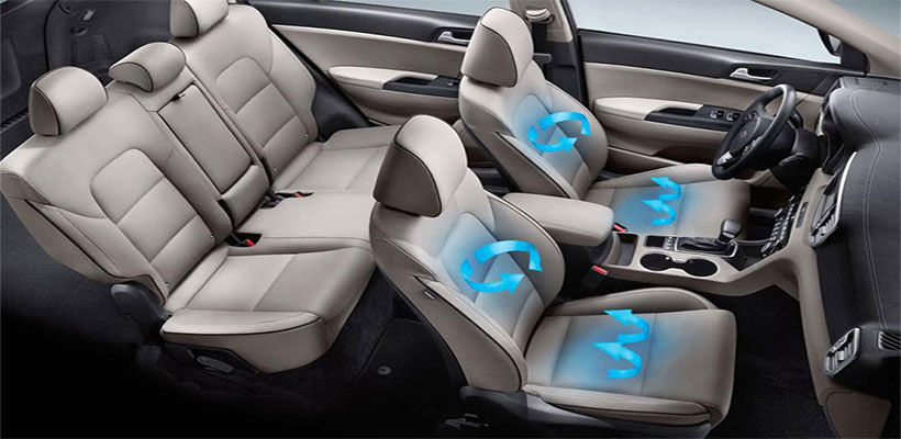 طراحی داخلی کیا اسپورتیج