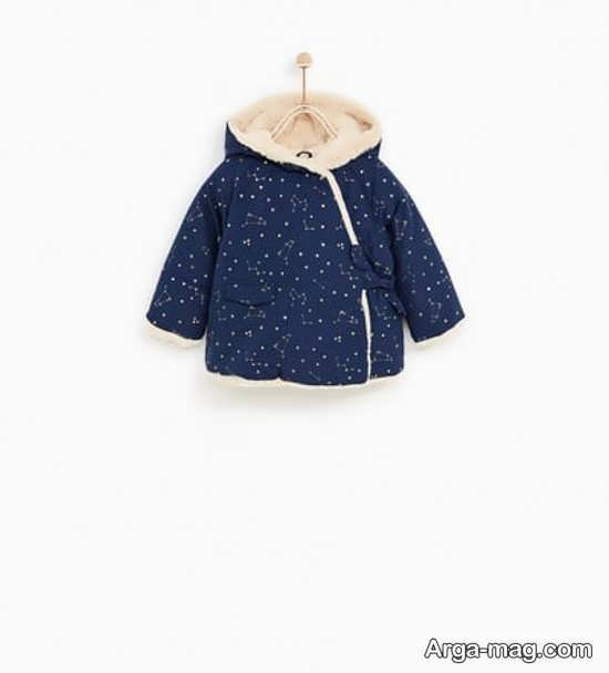 کاپشن خز دار نوزادی