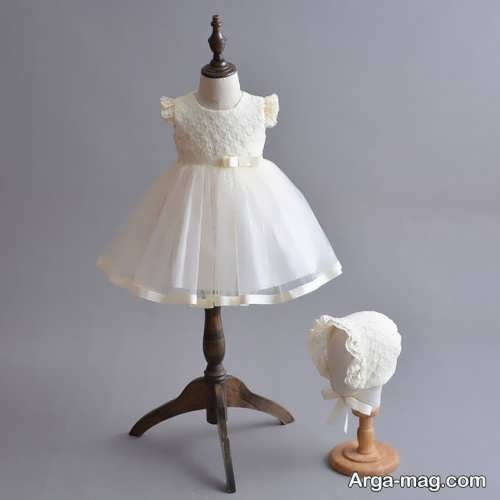 پیراهن عروس کوتاه بچه گانه 