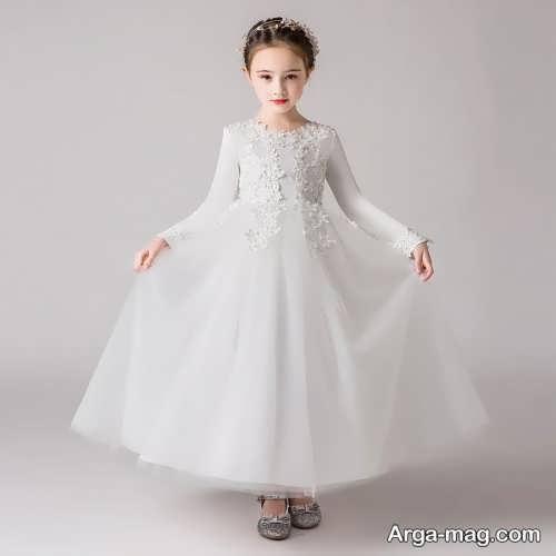 پیراهن عروس بچه گانه 