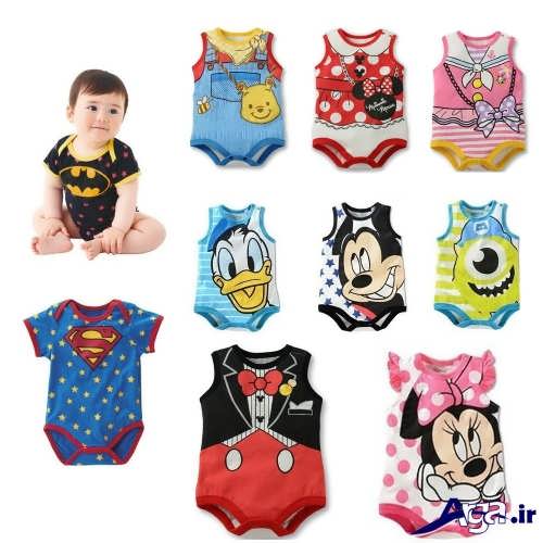 مدل لباس سرهمی نوزاد با طرح های عروسکی