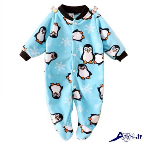لباس سرهمی نوزاد پسرانه