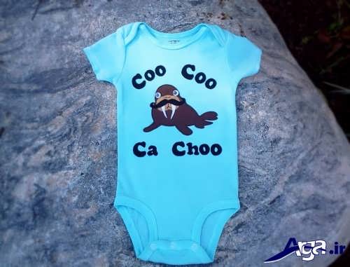 لباس سرهمی نوزاد پسرانه