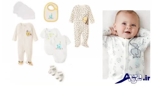 مدل های شیک و زیبا لبس نوزاد سرهمی