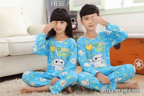 لباس خواب کودک طرح دار