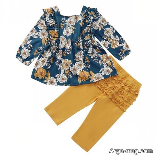 بلوز و شلوار زیبا دخترانه