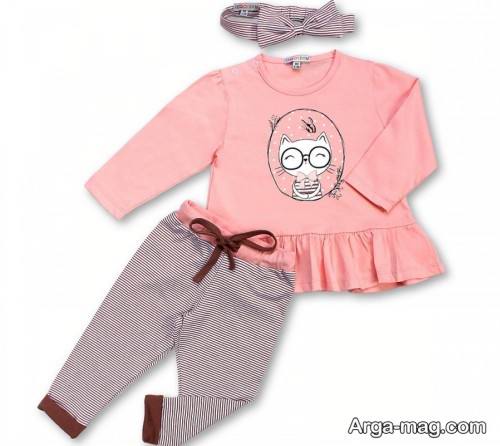 بلوز شلوار شیک بچه گانه دخترانه