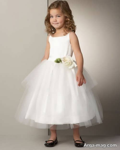مدل لباس عروس بچه گانه زیبا و جذاب