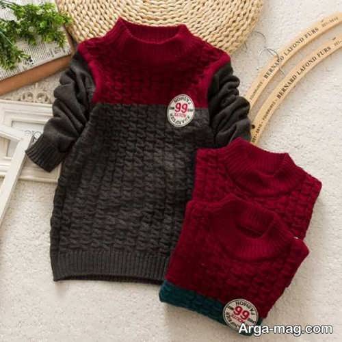 مدل ژاکت بافتنی بچه گانه