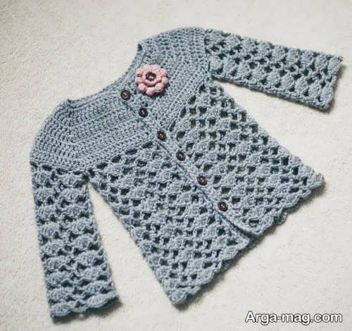 مدل ژاکت بافتنی دخترانه