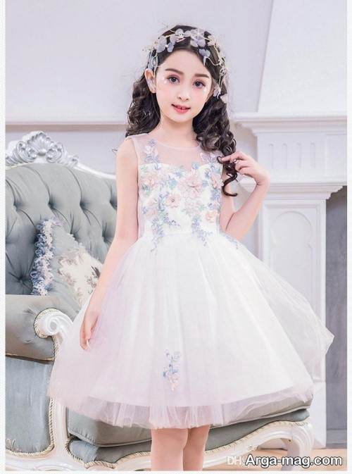 مدل پیراهن بچه گانه مجلسی 