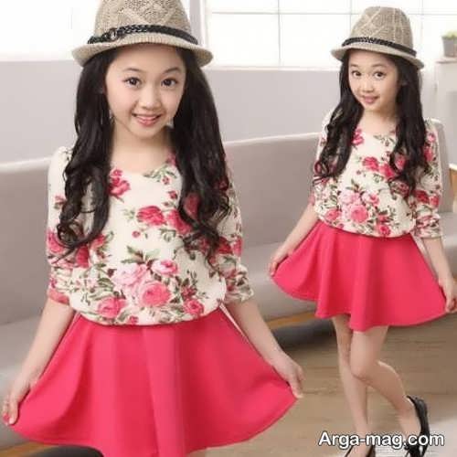 مدل شومیز طرح دار بچه گانه 