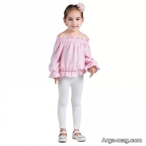 شومیز بچه گانه آستین دار 