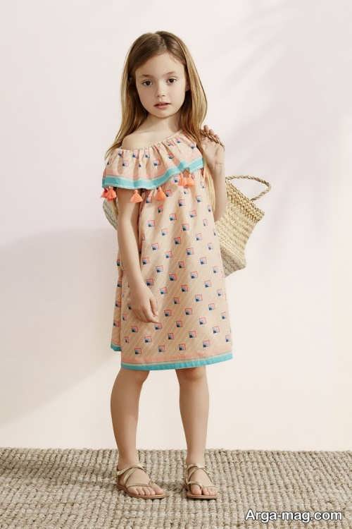 Childrens summer dress model 32 - طرح های شیک و با نمک مدل لباس تابستانه بچه گانه