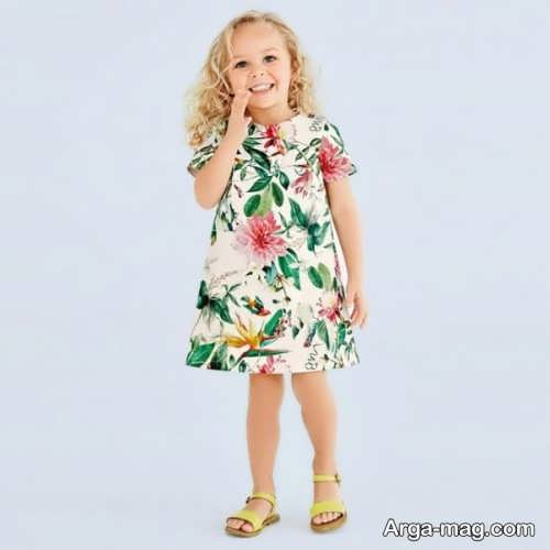 Childrens summer dress model 5 - طرح های شیک و با نمک مدل لباس تابستانه بچه گانه