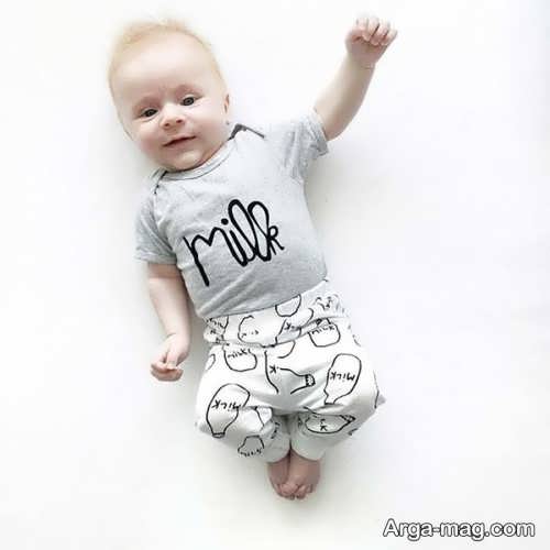 مدل بلوز و شلوار نوزادی 