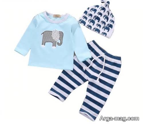 مدل بلوز و شلوار راحتی بچه گانه