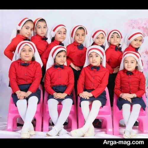 Kindergarten uniforms 7 - طرح های شیک و جدید مدل لباس فرم مهد کودک پسرانه و دخترانه