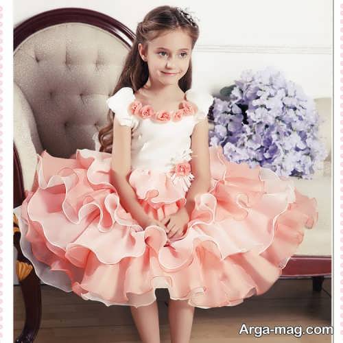 مدل لباس پرنسسی زیبا و شیک دخترانه