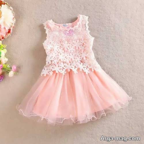 مدل زیبا و شیک پیراهن مجلسی بچه گانه