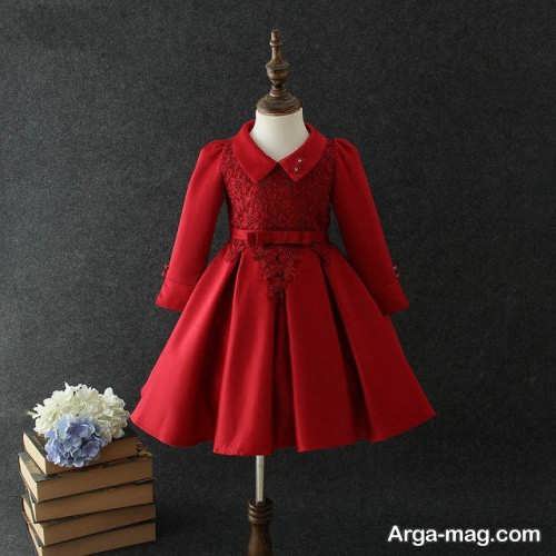 مدل پیراهن آستین دار 