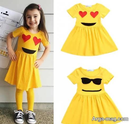 مدل پیراهن فانتزی بچه گانه 